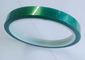 Nastro verde scuro 85um del poliestere ISO9001 con l'adesivo del silicone per ricoprire